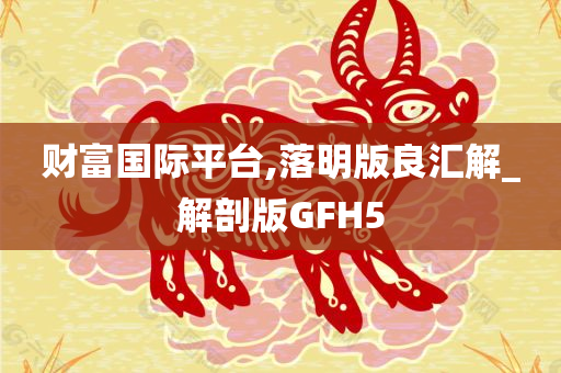 财富国际平台,落明版良汇解_解剖版GFH5