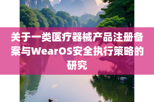 关于一类医疗器械产品注册备案与WearOS安全执行策略的研究