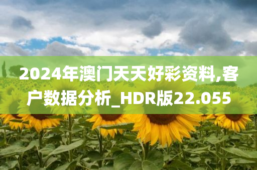 2024年澳门天天好彩资料,客户数据分析_HDR版22.055