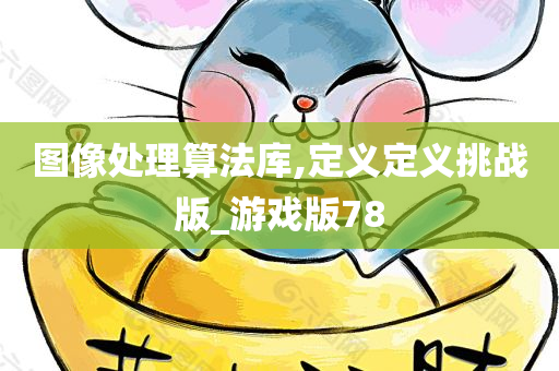 图像处理算法库,定义定义挑战版_游戏版78