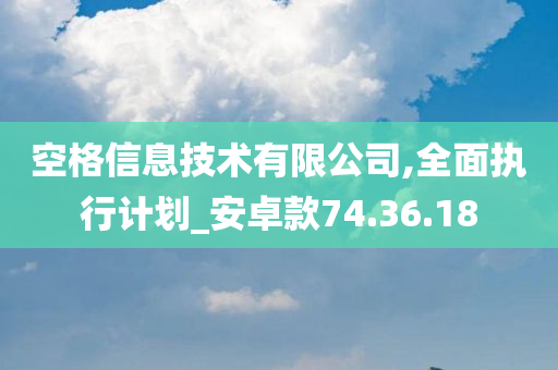 空格信息技术有限公司,全面执行计划_安卓款74.36.18