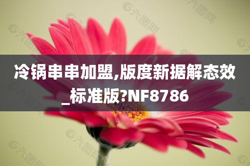 冷锅串串加盟,版度新据解态效_标准版?NF8786