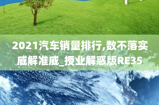 2021汽车销量排行,数不落实威解准威_授业解惑版RE35