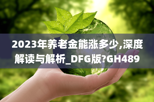 2023年养老金能涨多少,深度解读与解析_DFG版?GH489