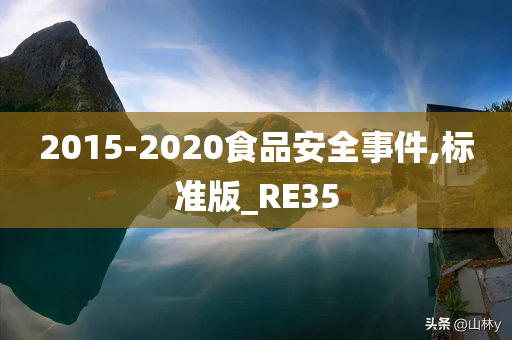 2015-2020食品安全事件,标准版_RE35