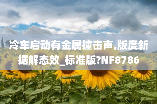 冷车启动有金属撞击声,版度新据解态效_标准版?NF8786