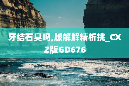 牙结石臭吗,版解解精析挑_CXZ版GD676