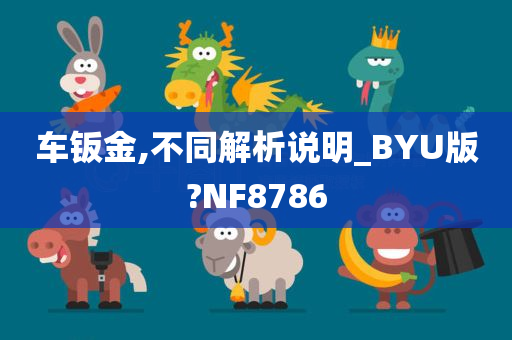 车钣金,不同解析说明_BYU版?NF8786