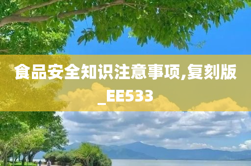 食品安全知识注意事项,复刻版_EE533