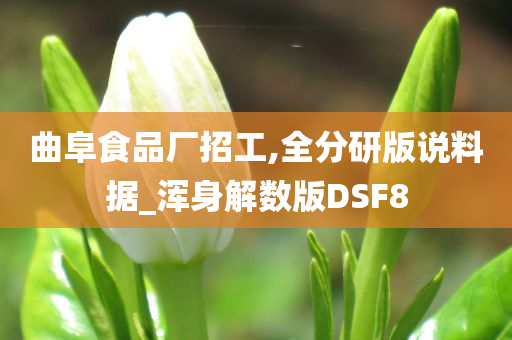 曲阜食品厂招工,全分研版说料据_浑身解数版DSF8