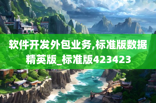 软件开发外包业务,标准版数据精英版_标准版423423