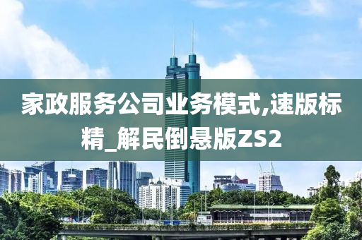 家政服务公司业务模式,速版标精_解民倒悬版ZS2