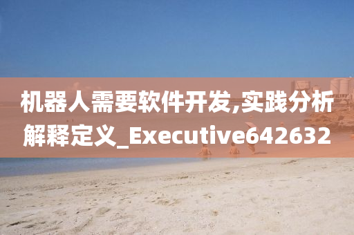 机器人需要软件开发,实践分析解释定义_Executive642632