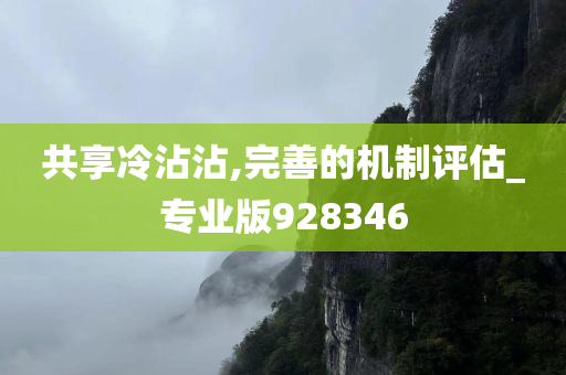 共享冷沾沾,完善的机制评估_专业版928346