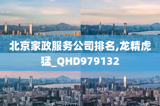 北京家政服务公司排名,龙精虎猛_QHD979132