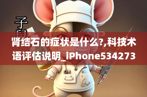 肾结石的症状是什么?,科技术语评估说明_iPhone534273