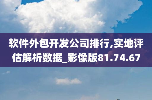 软件外包开发公司排行,实地评估解析数据_影像版81.74.67