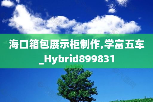 海口箱包展示柜制作,学富五车_Hybrid899831