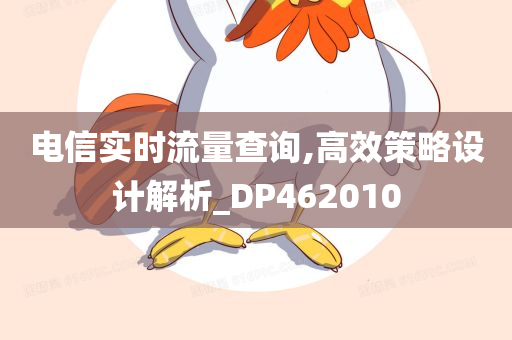 电信实时流量查询,高效策略设计解析_DP462010