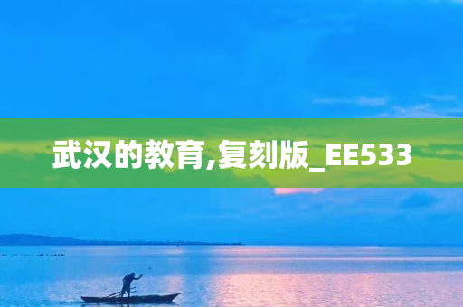 武汉的教育,复刻版_EE533