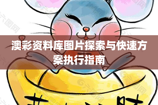 澳彩资料库图片探索与快速方案执行指南