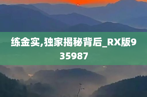 练金实,独家揭秘背后_RX版935987