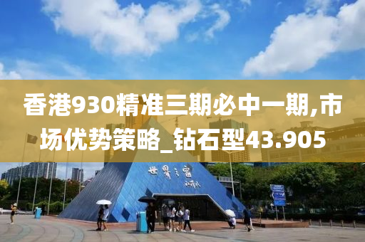 香港930精准三期必中一期,市场优势策略_钻石型43.905