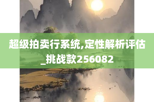 超级拍卖行系统,定性解析评估_挑战款256082