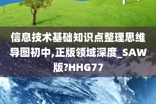 信息技术基础知识点整理思维导图初中,正版领域深度_SAW版?HHG77