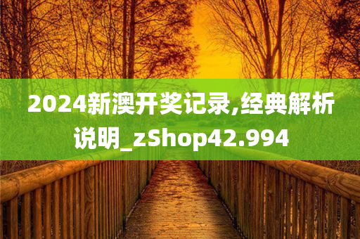 2024新澳开奖记录,经典解析说明_zShop42.994