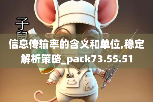 信息传输率的含义和单位,稳定解析策略_pack73.55.51