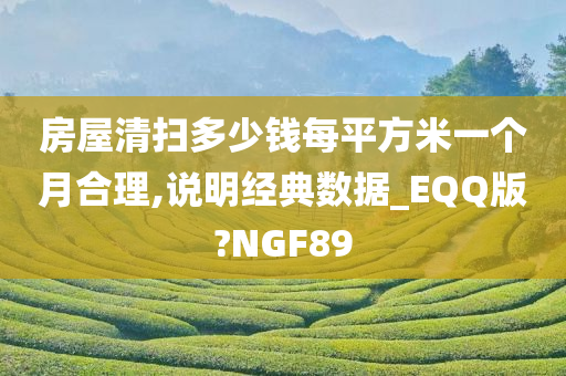 房屋清扫多少钱每平方米一个月合理,说明经典数据_EQQ版?NGF89