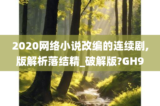 2020网络小说改编的连续剧,版解析落结精_破解版?GH9