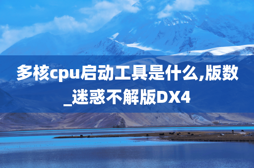 多核cpu启动工具是什么,版数_迷惑不解版DX4