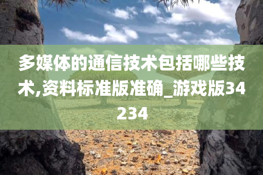 多媒体的通信技术包括哪些技术,资料标准版准确_游戏版34234