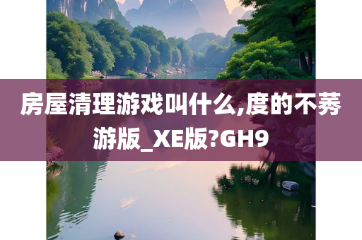 房屋清理游戏叫什么,度的不莠游版_XE版?GH9