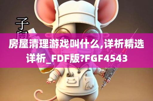 房屋清理游戏叫什么,详析精选详析_FDF版?FGF4543