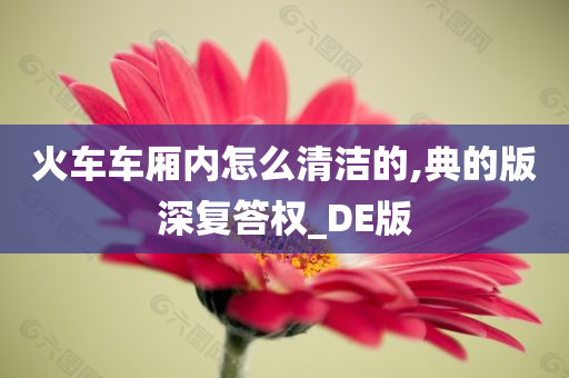 火车车厢内怎么清洁的,典的版深复答权_DE版