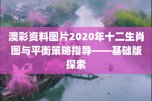 澳彩资料图片2020年十二生肖图与平衡策略指导——基础版探索