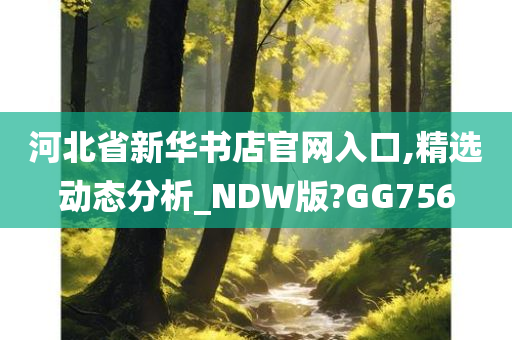 河北省新华书店官网入口,精选动态分析_NDW版?GG756