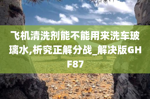 飞机清洗剂能不能用来洗车玻璃水,析究正解分战_解决版GHF87