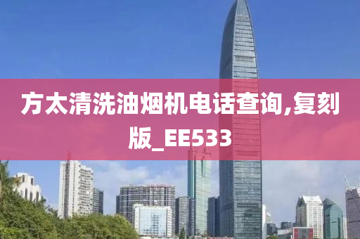 方太清洗油烟机电话查询,复刻版_EE533