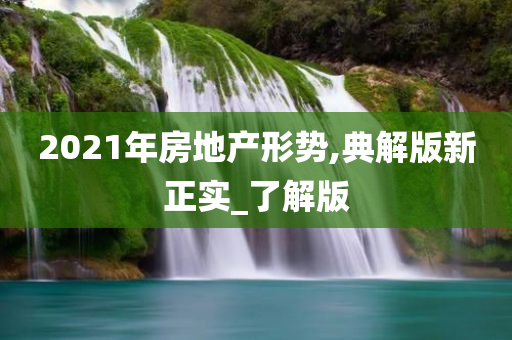 2021年房地产形势,典解版新正实_了解版