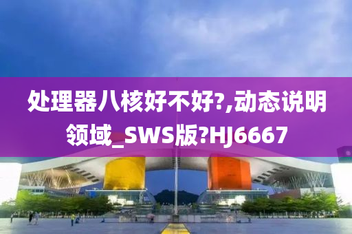 处理器八核好不好?,动态说明领域_SWS版?HJ6667