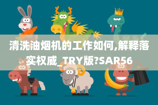 清洗油烟机的工作如何,解释落实权威_TRY版?SAR56