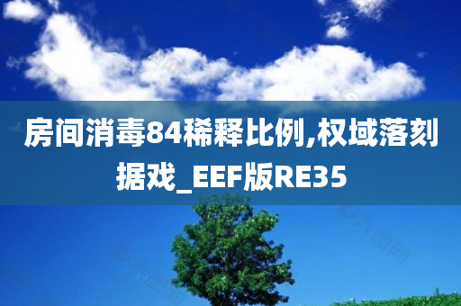 房间消毒84稀释比例,权域落刻据戏_EEF版RE35