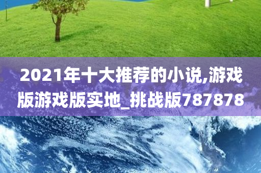 2021年十大推荐的小说,游戏版游戏版实地_挑战版787878