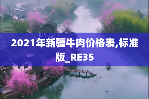 2021年新疆牛肉价格表,标准版_RE35