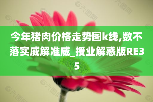 今年猪肉价格走势图k线,数不落实威解准威_授业解惑版RE35