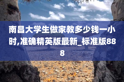 南昌大学生做家教多少钱一小时,准确精英版最新_标准版888